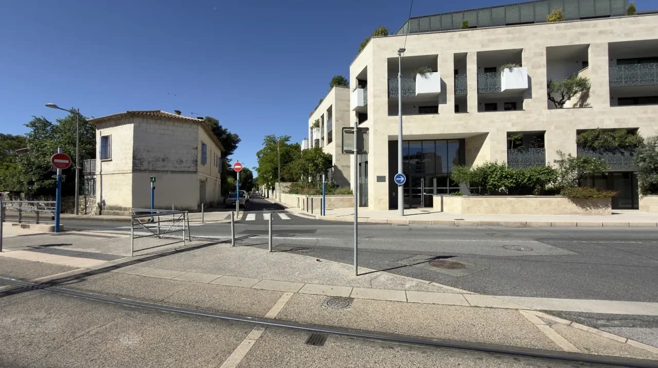 Le quartier des Beaux-Arts, Montpellier