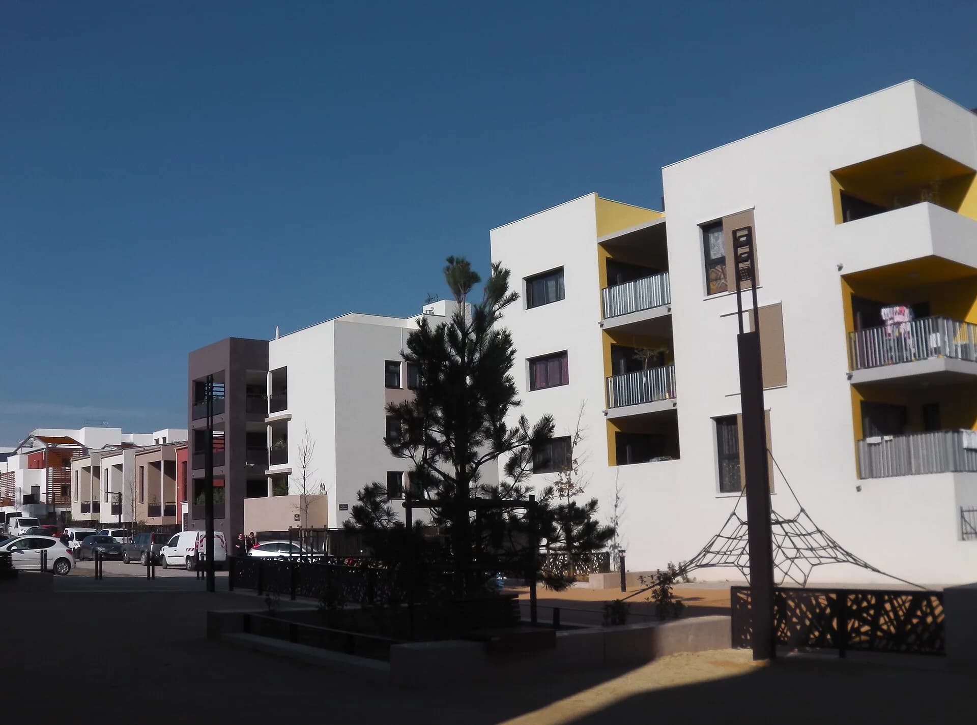 Les immeubles neufs du quartier de Roque-Fraïsse, à Saint-Jean-de-Védas