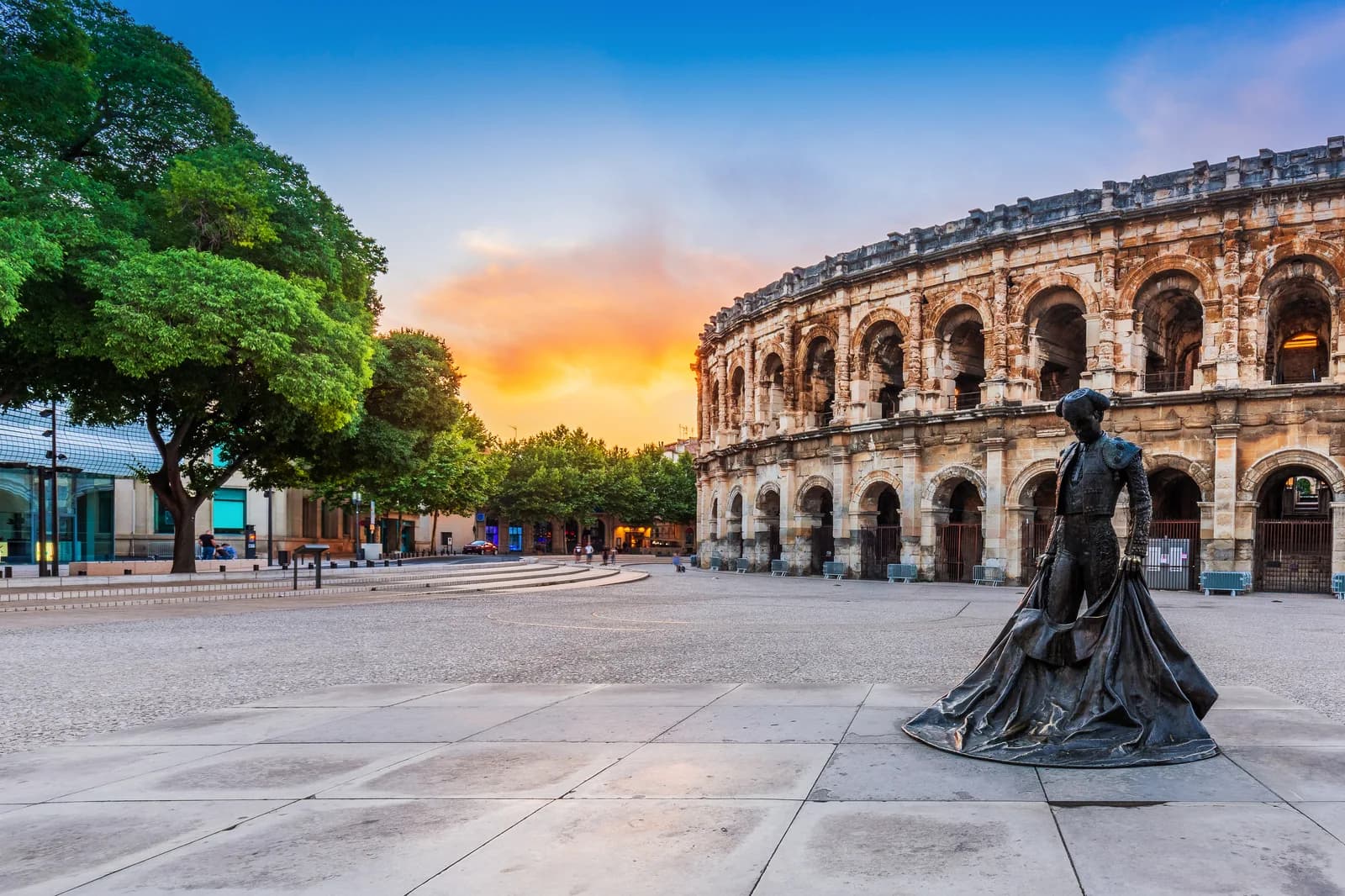Les arènes de Nîmes