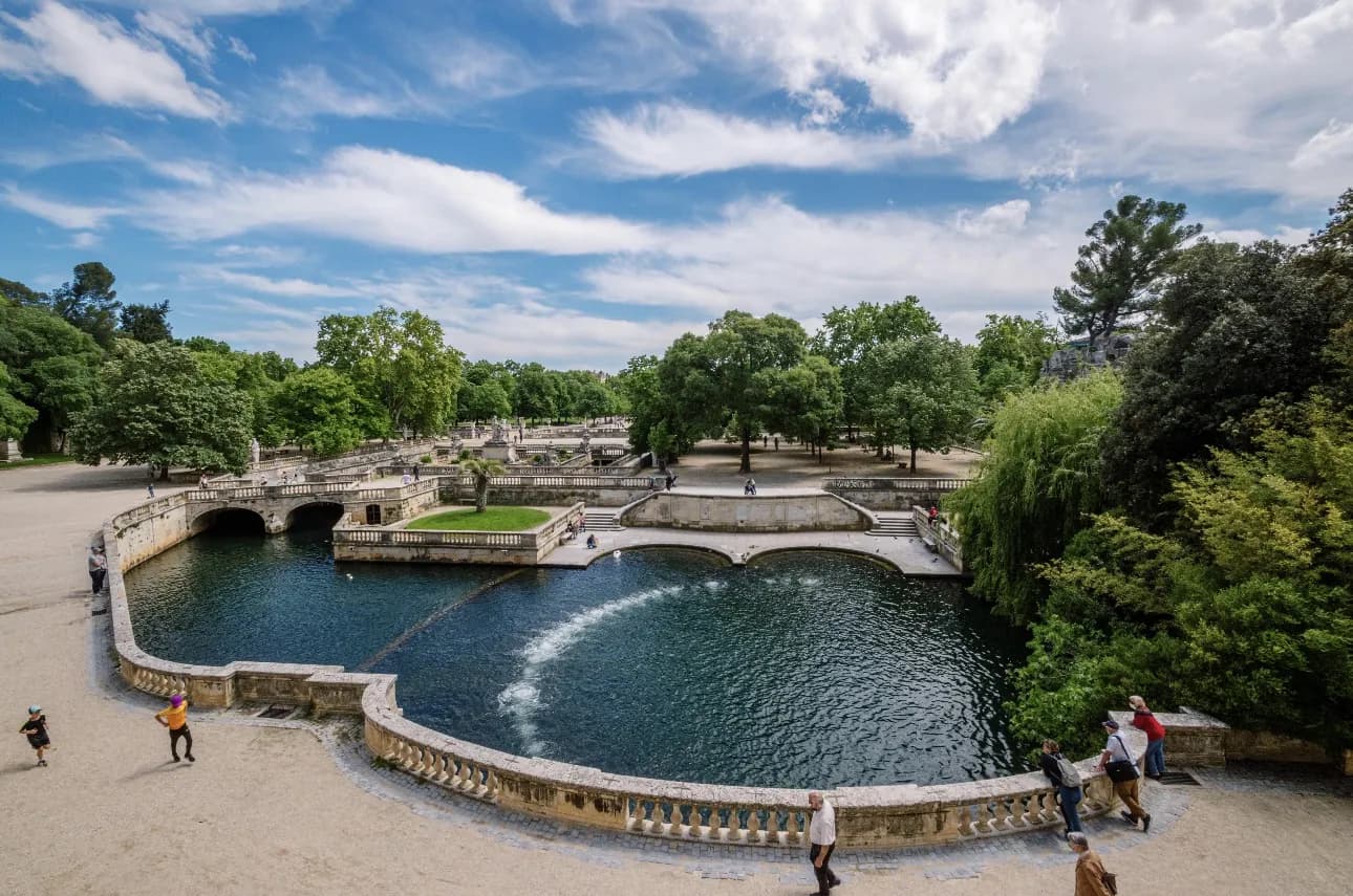 Les Jardins de la Fontaine, Nîmes